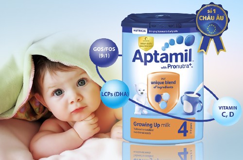 4 Thông tin chi tiết về dòng số 4 của sữa Aptamil 